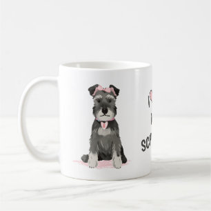 Ich liebe meinen Mini Schnauzer Kaffeetasse