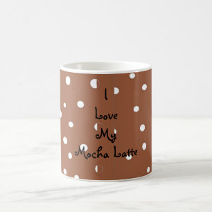 Ich liebe meinen Mocca Latte Tasse