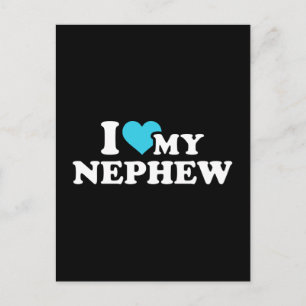 Ich Liebe meinen Neffen Postkarte