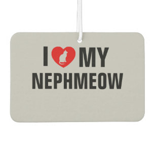 Ich liebe meinen NephMeow Katzenliebhaber Autolufterfrischer