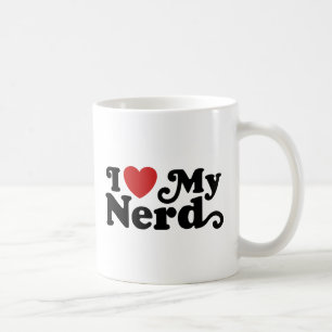 Ich Liebe meinen Nerd Kaffeetasse