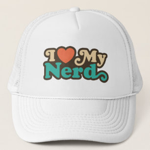 Ich Liebe meinen Nerd Truckerkappe