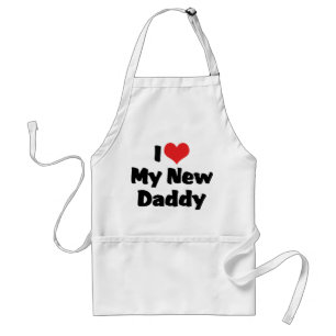 ich liebe meinen neuen Daddy Schürze