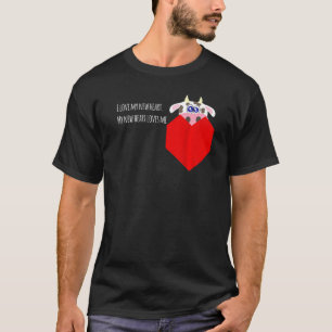 Ich liebe meinen neuen Kuhklappen-Herzpatienten T-Shirt