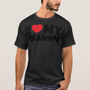 Ich liebe meinen Opa Ich liebe meine Übung cool  T-Shirt