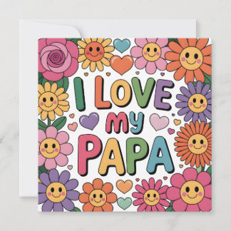 Ich liebe meinen Papa Einladung
