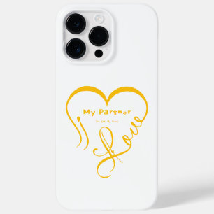 Ich liebe meinen Partner - Du bist mein Zuhause Wu Case-Mate iPhone 14 Pro Max Hülle