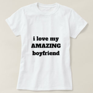 Ich Liebe meinen Phantastischen Freund Funny Valen T-Shirt