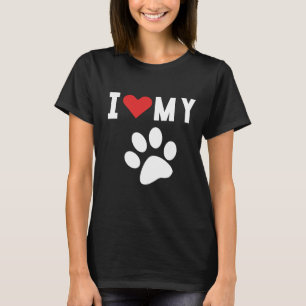 Ich Liebe meinen phantastischen Katzenhund T-Shirt