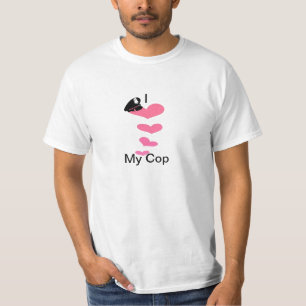 Ich Liebe meinen Polizist T-Shirt