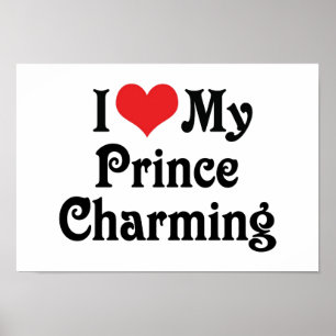 Ich liebe meinen Prinzen Charming Poster