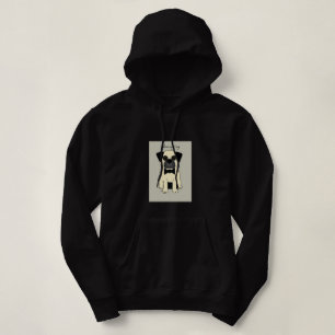 Ich liebe meinen Pug Hoodie