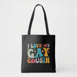 Ich liebe meinen schwulen Cousin Groovy Rainbow LG