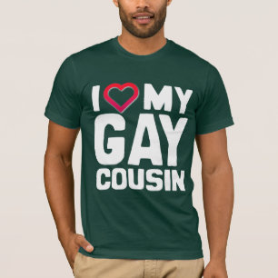 ICH LIEBE MEINEN SCHWULEN COUSIN - -.png T-Shirt