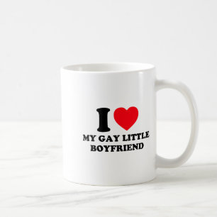 Ich liebe meinen schwulen kleinen Freund lustig Y2 Kaffeetasse