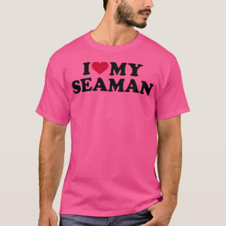 Ich liebe meinen Seemann T-Shirt