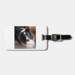Ich liebe meinen Shetland Sheepdog Gepäckanhänger