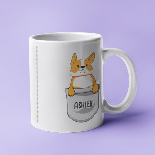 Ich liebe meinen Shiba Inu Hund Haustier leuchtend Kaffeetasse