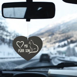 Ich Liebe meinen SONNENSONNENKatzenklumpen Autolufterfrischer