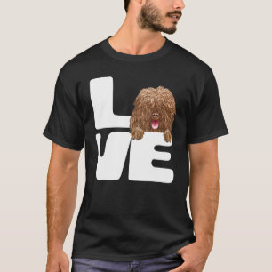 Ich liebe meinen spanischen Wasserhund Hund T-Shirt