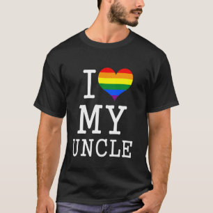 Ich Liebe meinen Stolz Gay Onkel aus Nichte und Ne T-Shirt