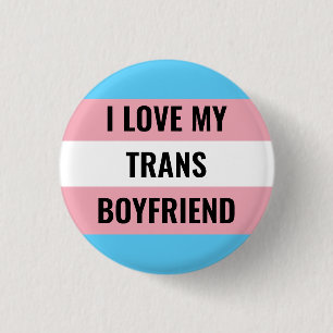Ich Liebe meinen Trans Boyfriend Button