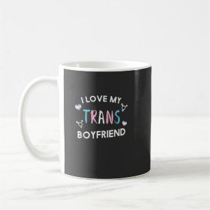 Ich Liebe meinen Trans Boyfriend LGBT Trans Pride Kaffeetasse