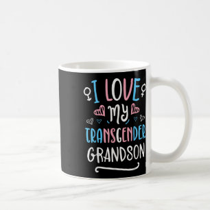 Ich liebe meinen transgender Enkelsohn Lgbt Trans Kaffeetasse
