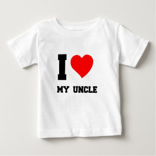ICH LIEBE MEINEN UNKEL BABY T-SHIRT