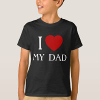 Ich liebe meinen Vater | T-Shirts