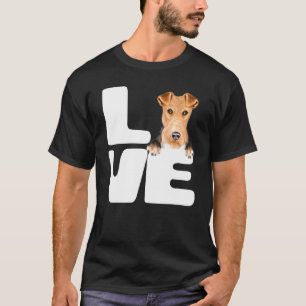 Ich Liebe meinen Wire Fox Terrier Dog T-Shirt