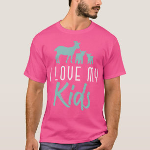 Ich Liebe meiner Bauer-Zuchtziege T-Shirt