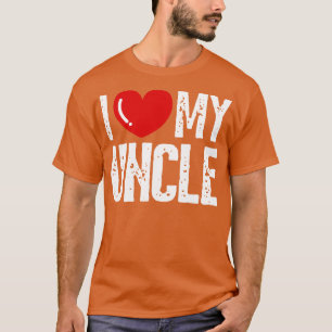 Ich Liebe meiner Onkel-Design-Familie T-Shirt