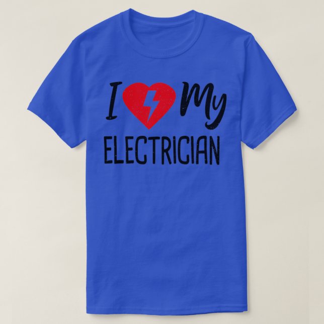 Ich Liebe meines Elektroers T-Shirt (Design vorne)