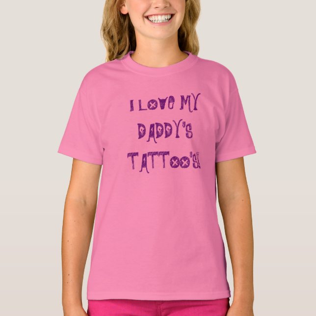 ICH LIEBE MEINES TATTOOS! T-Shirt (Vorderseite)