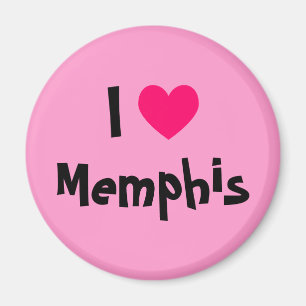 Ich liebe Memphis Magnet