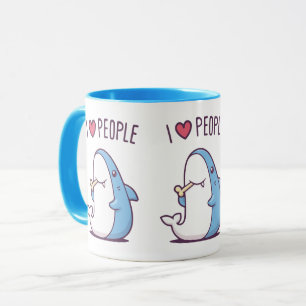 Ich liebe Menschen Tasse
