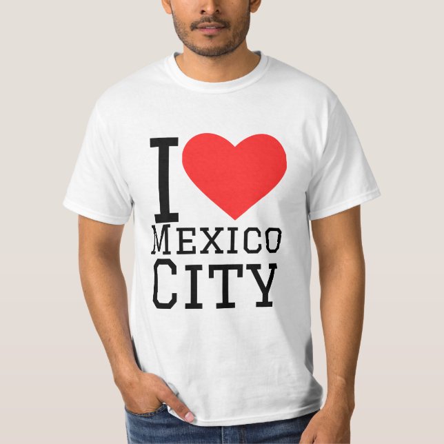 Ich liebe Mexico City T-Shirt (Vorderseite)