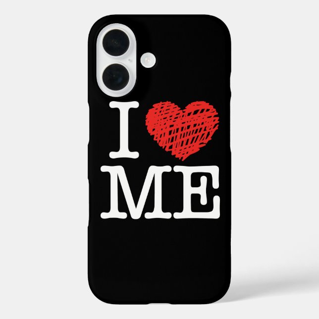 Ich Liebe mich Case-Mate iPhone Hülle (Rückseite)