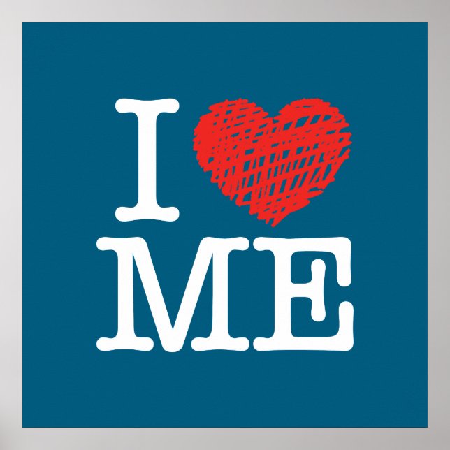 Ich Liebe mich Poster (Vorne)