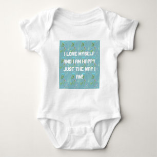 Ich Liebe mich selbst Baby Bodusuit Strampler