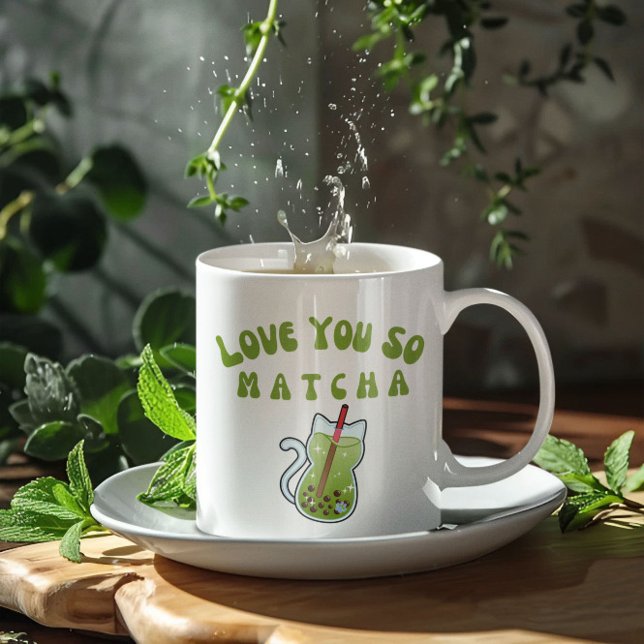 Ich Liebe mich so Matcha Kaffeetasse (Von Creator hochgeladen)