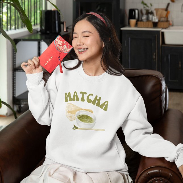 Ich Liebe mich so Matcha Sweatshirt (Von Creator hochgeladen)