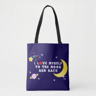 Ich Liebe mich zum Mond und zurück Positiv bezeuge