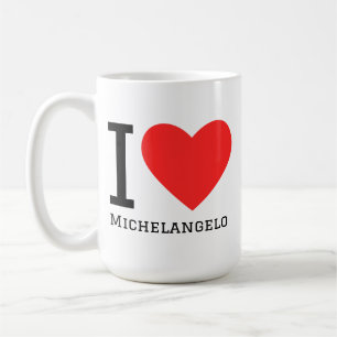 Ich liebe Michelangelo  Kaffeetasse