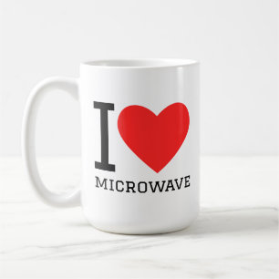 Ich liebe Mikrowelle Kaffeetasse