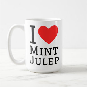 Ich liebe Mint Julep Kaffeetasse