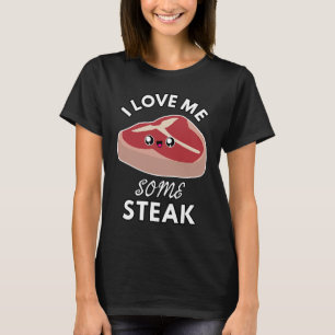 Ich Liebe mir ein Niedliches Steak Fleisch essen K T-Shirt