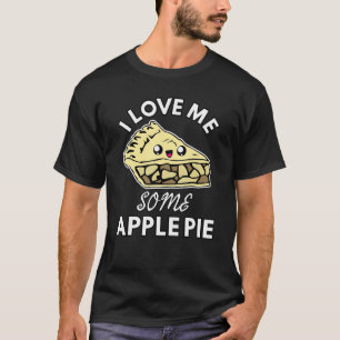 Ich Liebe mir etwas Apfelkuchen Funny Niedlicher K T-Shirt