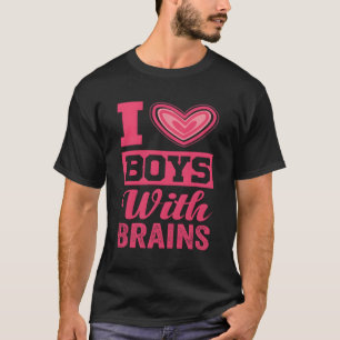 Ich Liebe mit Braunen Freund T-Shirt